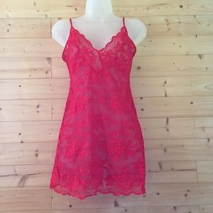 Victoria’s Secret sheer red lace nightie XS